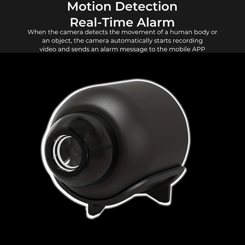 X5 Mini WiFi Security Camera 1080P HD Wireless Surveillance Camera with Night Vision & Motion Detection