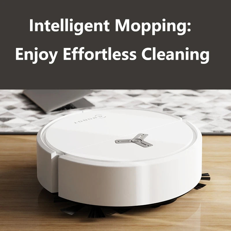 3-in-1 Smart Robot Vacuum Cleaner – 4000Pa Powerful Suction Sweeping, Vacuuming & Mopping Robot for Carpets and Hard Floors