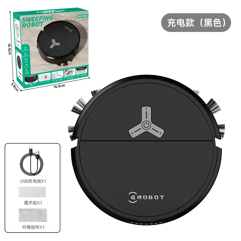 3-in-1 Smart Robot Vacuum Cleaner – 4000Pa Powerful Suction Sweeping, Vacuuming & Mopping Robot for Carpets and Hard Floors