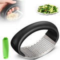 Heavy Duty Stainless Steel Garlic Press & Mincer with Soft Ergonomic Handle – Easy Garlic Crusher for Fresh Minced Garlic & Garlic Paste
