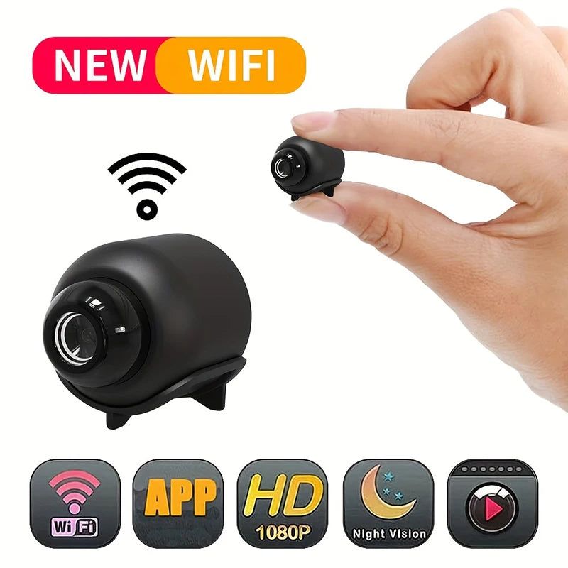 X5 Mini WiFi Security Camera 1080P HD Wireless Surveillance Camera with Night Vision & Motion Detection